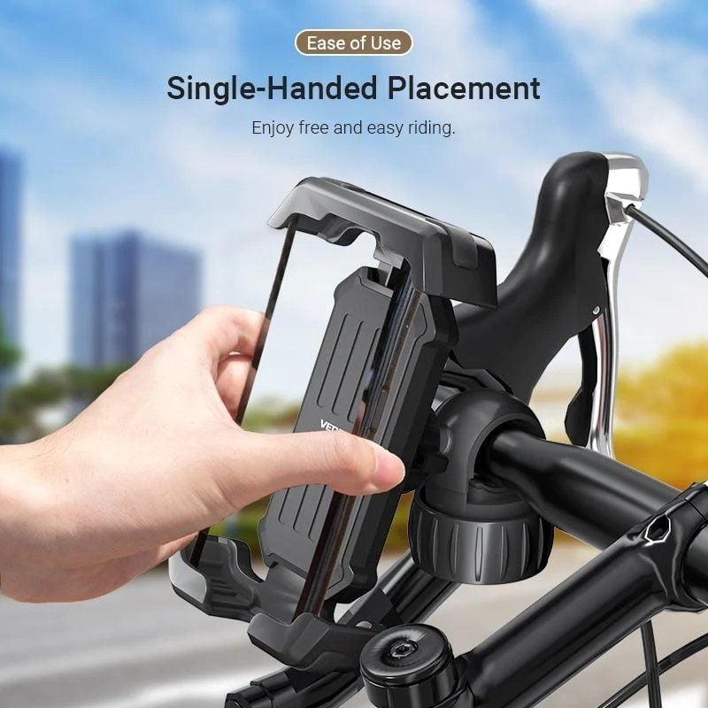 Suporte para Smartphone para Bicicleta Vention KSFB0 / Preto