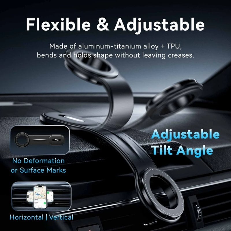 Suporte para Smartphone para Automóvel Vention KSIB0 / Preto