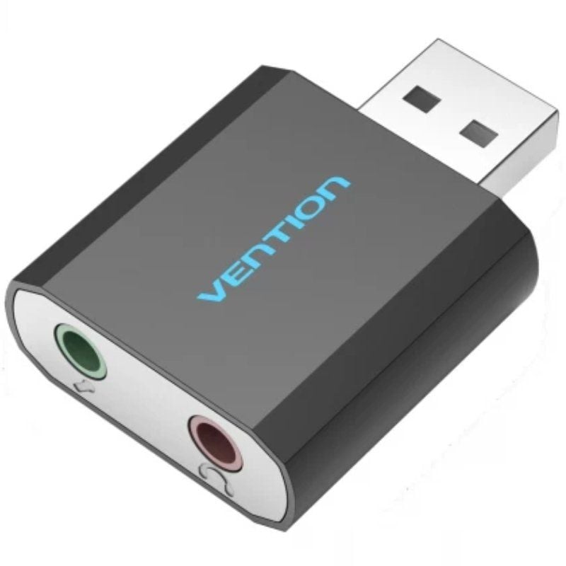 Placa de Som Vention Vab-s17-b / 2.1 / Preto