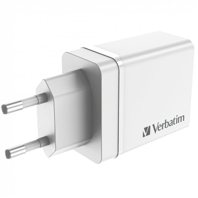 Carregador de Parede Gan Verbatim Chr-30eu2 / 1xusb Type-c / 3xusb / 30W