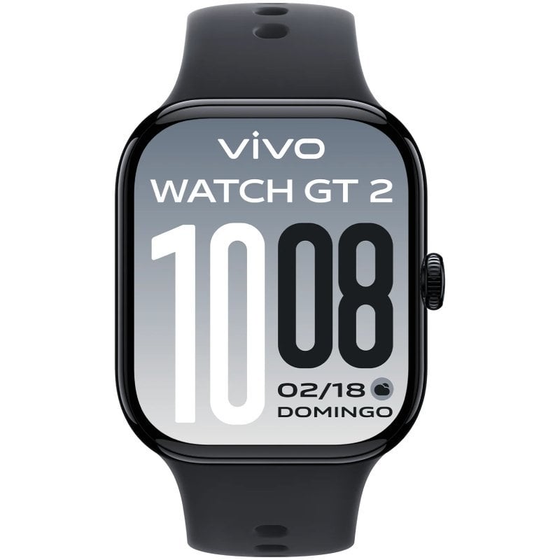 Smartwatch Vivo Watch GT 2 / Notificações / Frequência Cardíaca / Preto