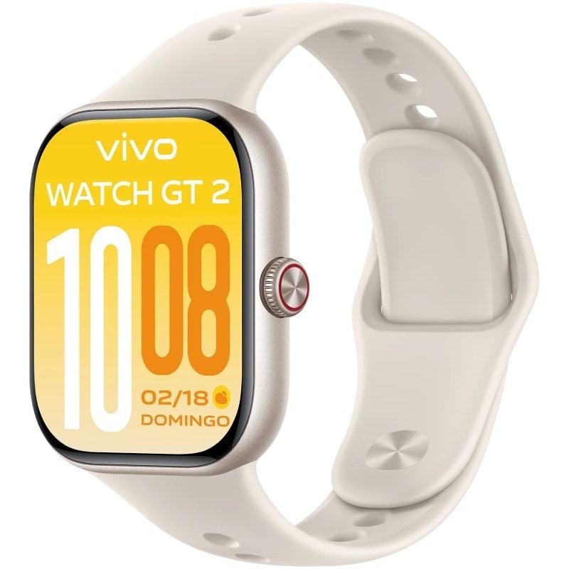 Smartwatch Vivo Watch GT 2 / Notificações / Frequência Cardíaca / Branco