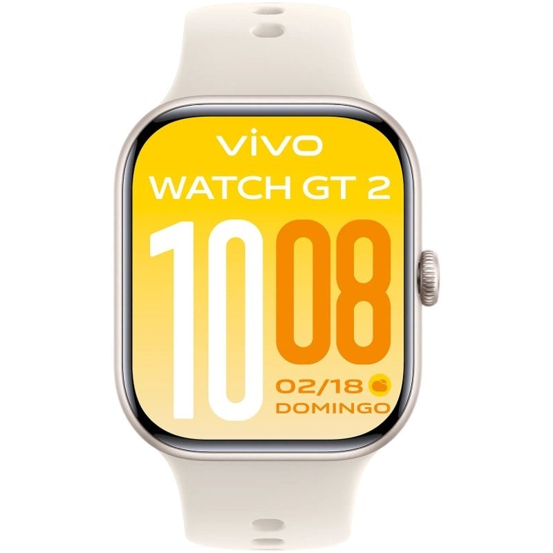 Smartwatch Vivo Watch GT 2 / Notificações / Frequência Cardíaca / Branco