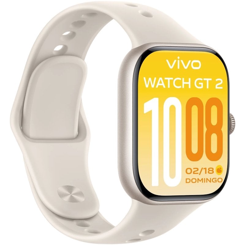 Smartwatch Vivo Watch GT 2 / Notificações / Frequência Cardíaca / Branco