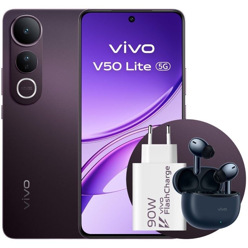 Vivo V50 Lite 8GB / 256GB / 6.77" / 5G / Phantom Black Smartphone