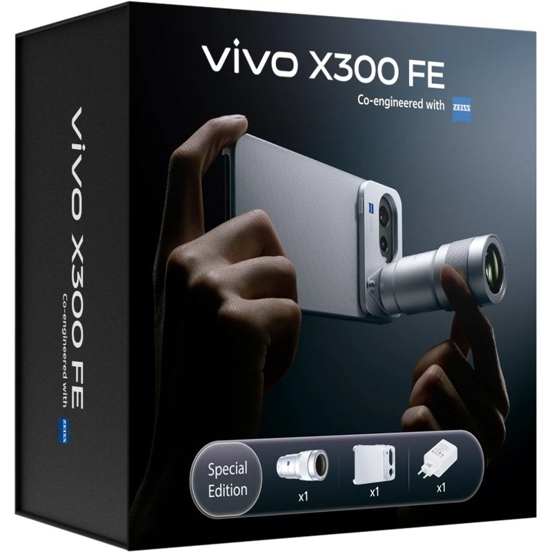 Smartphone Vivo X300 FE 12 GB / 512 GB / 6,31" / 5G / Roxo / Inclui Extensor de Teleobjetiva