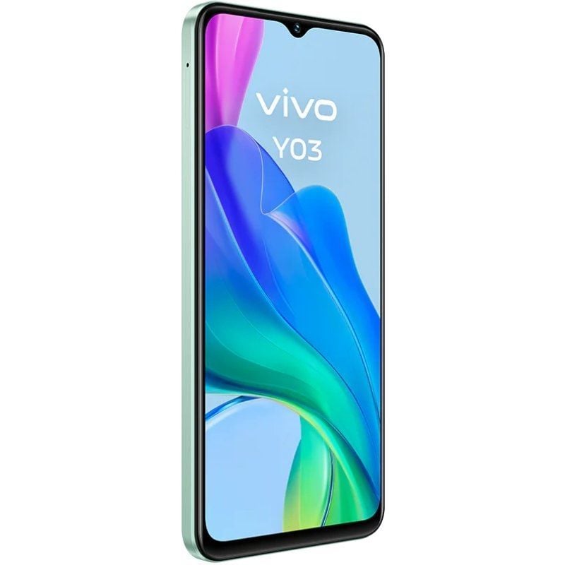 Smartphone Vivo Y03 4GB / 128GB / 6.56" / Gem Green