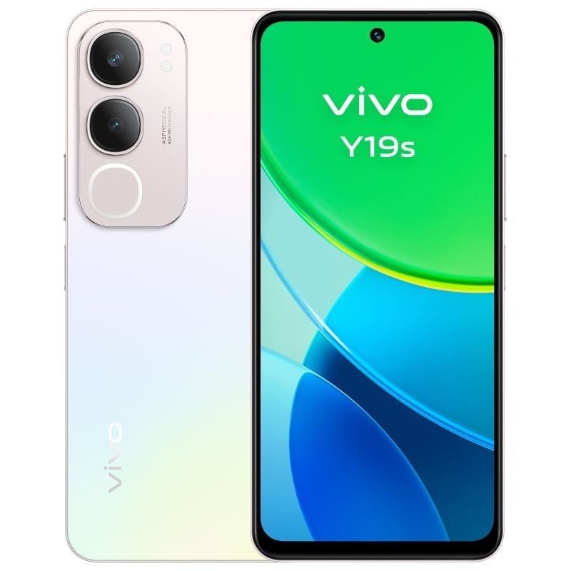 Smartphone Vivo Y19s 6GB / 128GB / 6.68" / Pearl Silver