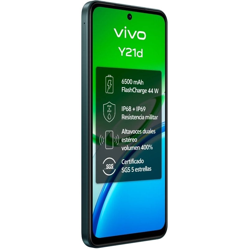 Smartphone Vivo Y21d 4 GB / 128 GB / 6,68" / Verde