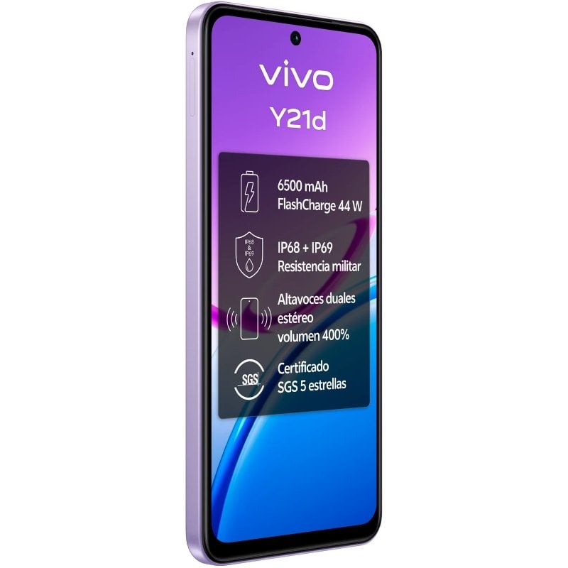 Smartphone Vivo Y21d 4 GB / 128 GB / 6,68" / Roxo