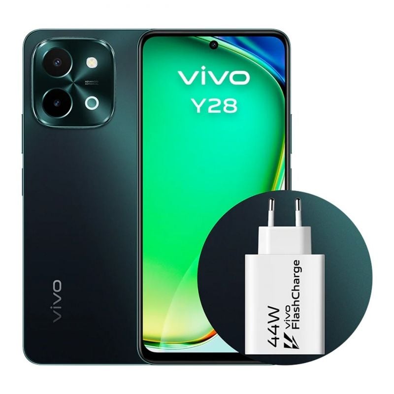 Smartphone Vivo Y28 4GB / 128GB / 6.68" / Verde