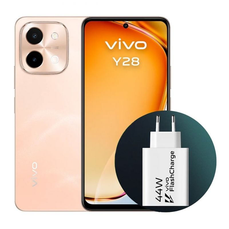 Smartphone Vivo Y28 4GB / 128GB / 6.68" / Laranja
