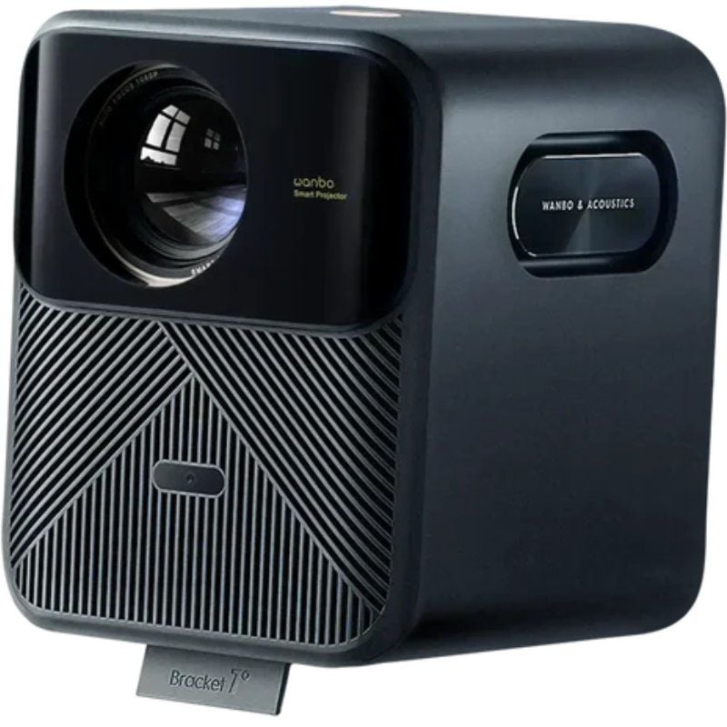 Projetor Portátil Wanbo 2025 Mozart 1 Pro / 1200 Lumens / Full HD / HDMI / Wifi / Azul Escuro