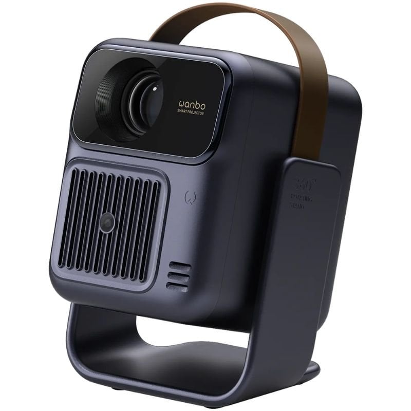 Projetor Portátil Wanbo Togo Pro / 300 Lúmenes / Full HD / HDMI / Wi-fi / Azul Escuro