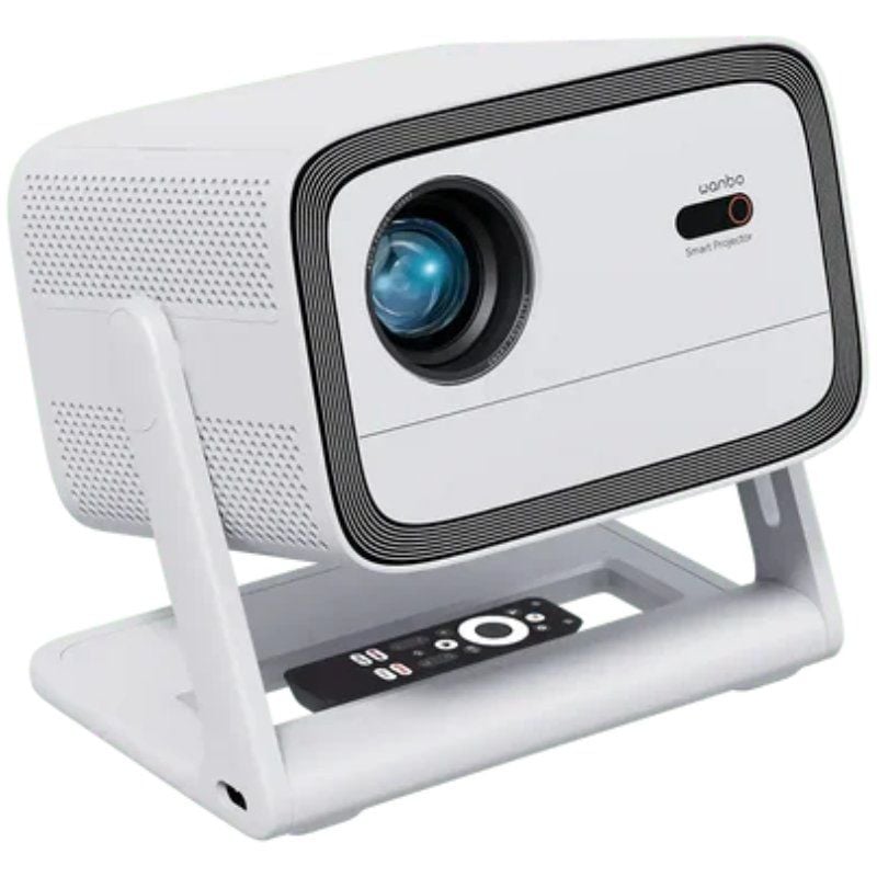 Projetor Portátil Wanbo Vali 1 / 900 Lumens / Full HD / HDMI / Bluetooth / Wifi / Branco