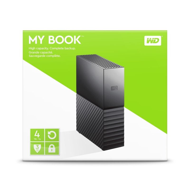 Unidade de Disco Externa Western Digital My Book V3 4TB / 3,5" / USB 3.0