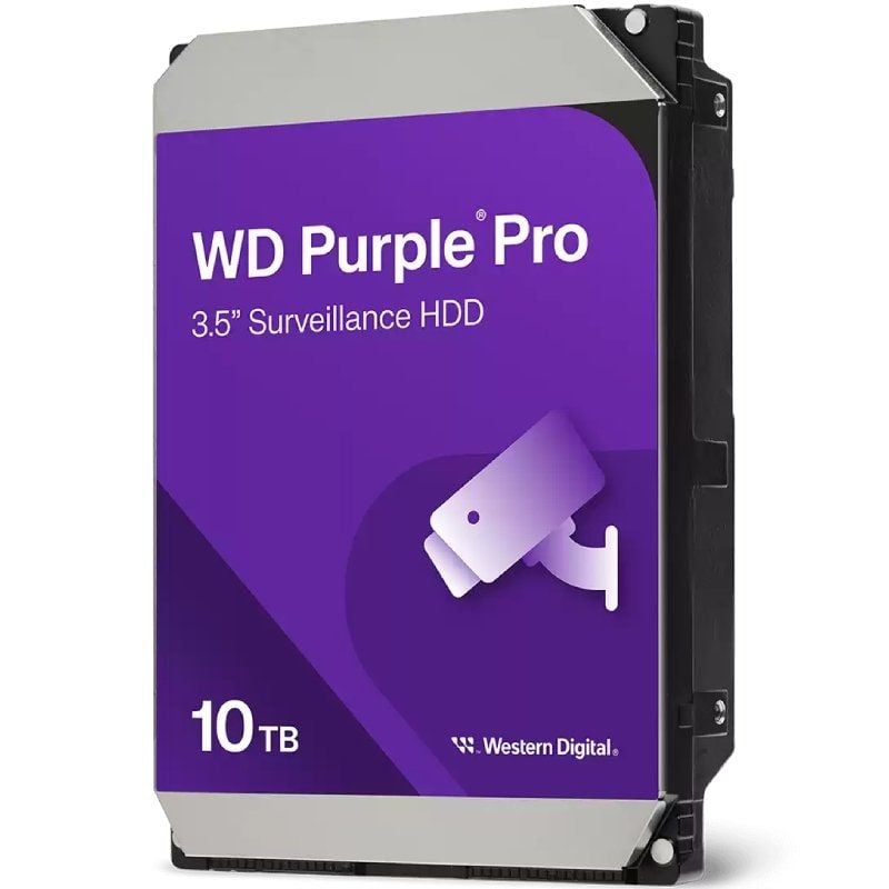 Disco Rígido de Vigilância Western Digital WD Purple Pro 10TB / 3,5" / SATA III / 512MB
