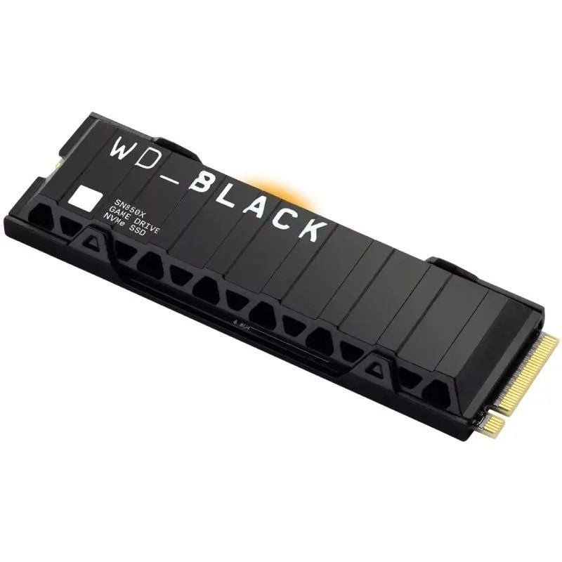 Disco SSD Western Digital WD Black SN850X 2 TB / M.2 2280 PCIe 4.0 / com Dissipador de Calor / Capa…