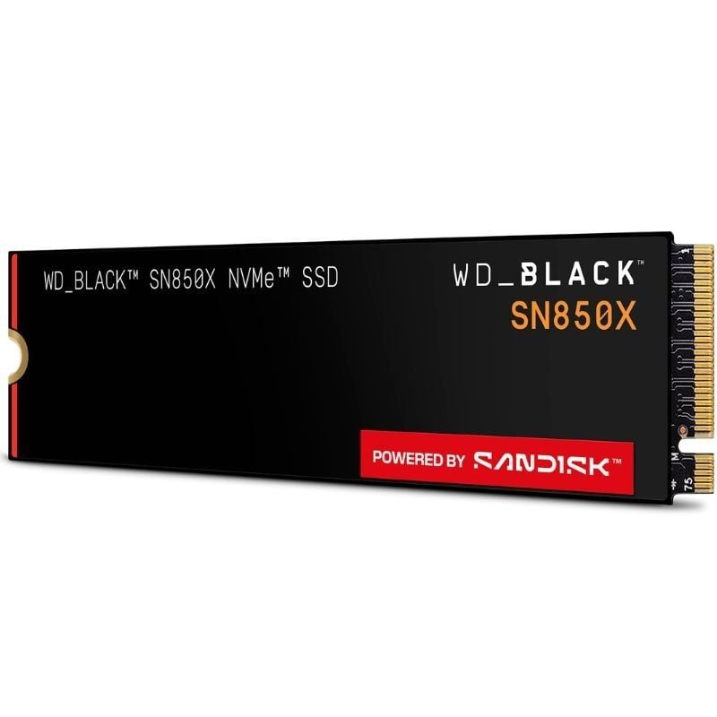 Disco SSD Sandisk WD Black SN850X 4 TB / M.2 2280 PCIe 4.0 / Capacidade Total