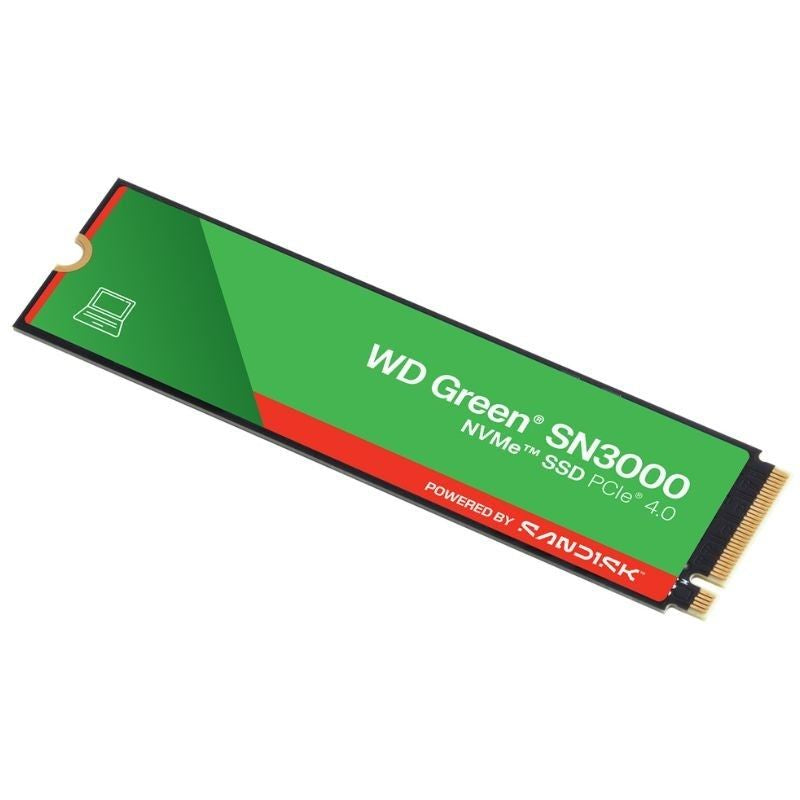 Sandisk Green SN3000 SSD 1TB / M.2 2280 PCIe Gen4 / Capacidade Total