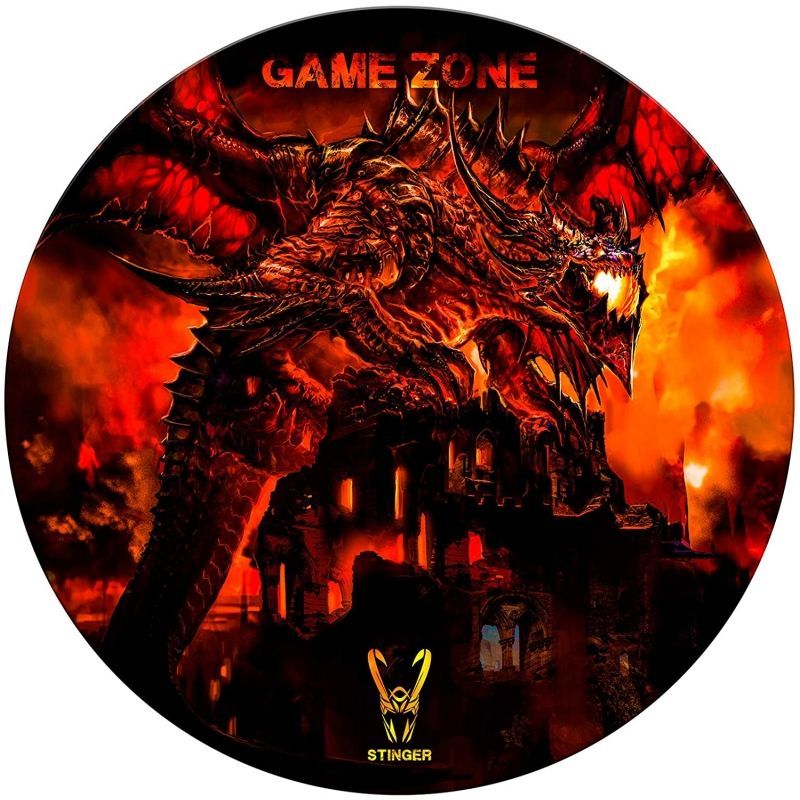 Tapete para Jogos Woxter Stinger Floorpad / Vermelho