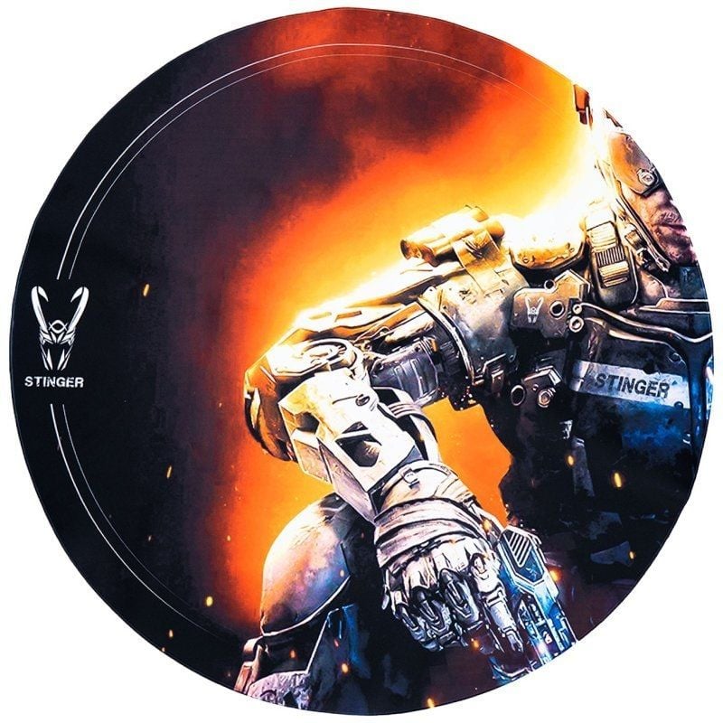 Tapete de Chão para Jogos Woxter Stinger SOLDIER / Iron