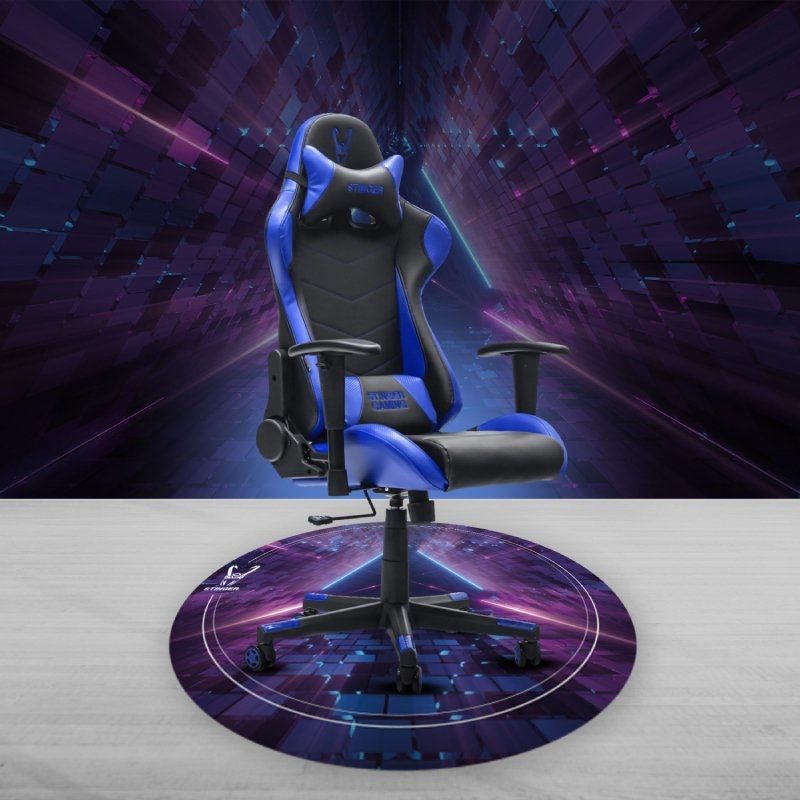 Tapete para Jogos Woxter Stinger Floorpad FUTURE / Roxo