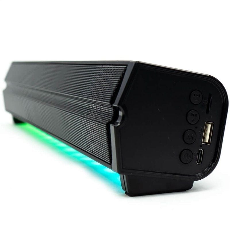 Barra de Som Bluetooth Woxter Big Bass 310 BT RGB / 20W / 2.0