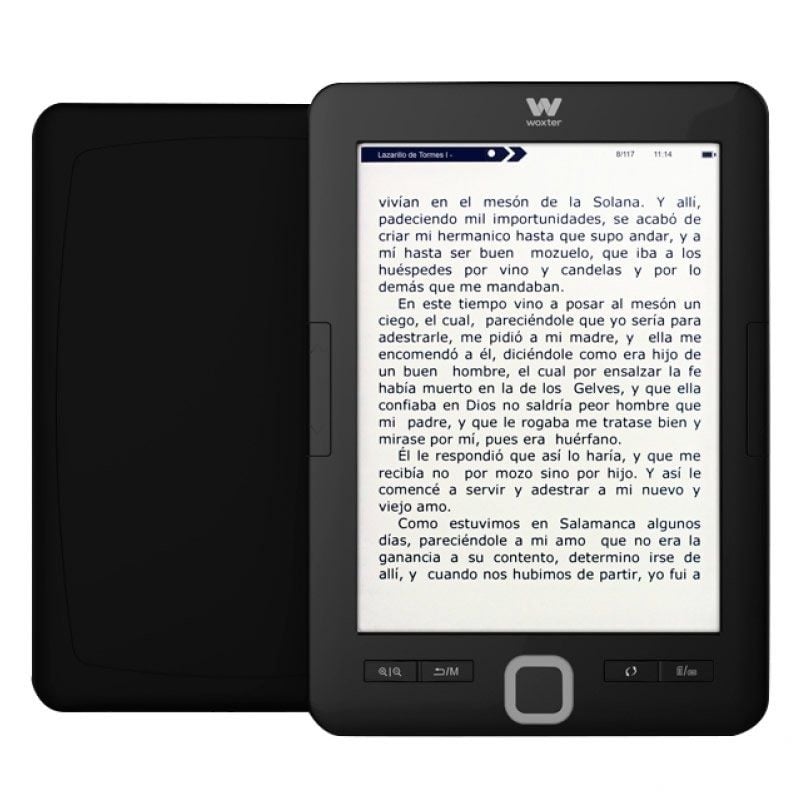 Ebook Ebook Woxter Scriba 195 / 6" / Tinta Eletrónica / Preto