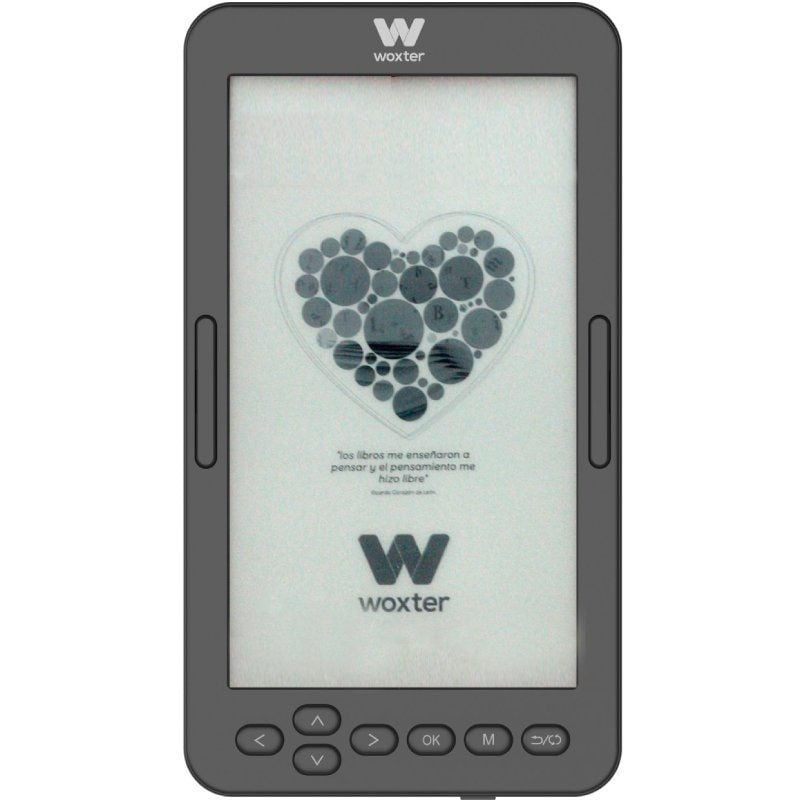 Ebook Ebook Woxter Scriba 195 S / 4,7" / Tinta e / Preto