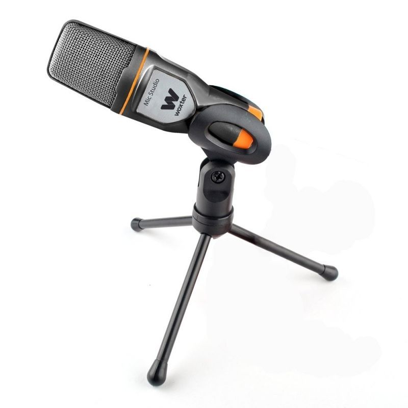 Microfone Woxter Mic Studio / Conector de 3,5 Mm
