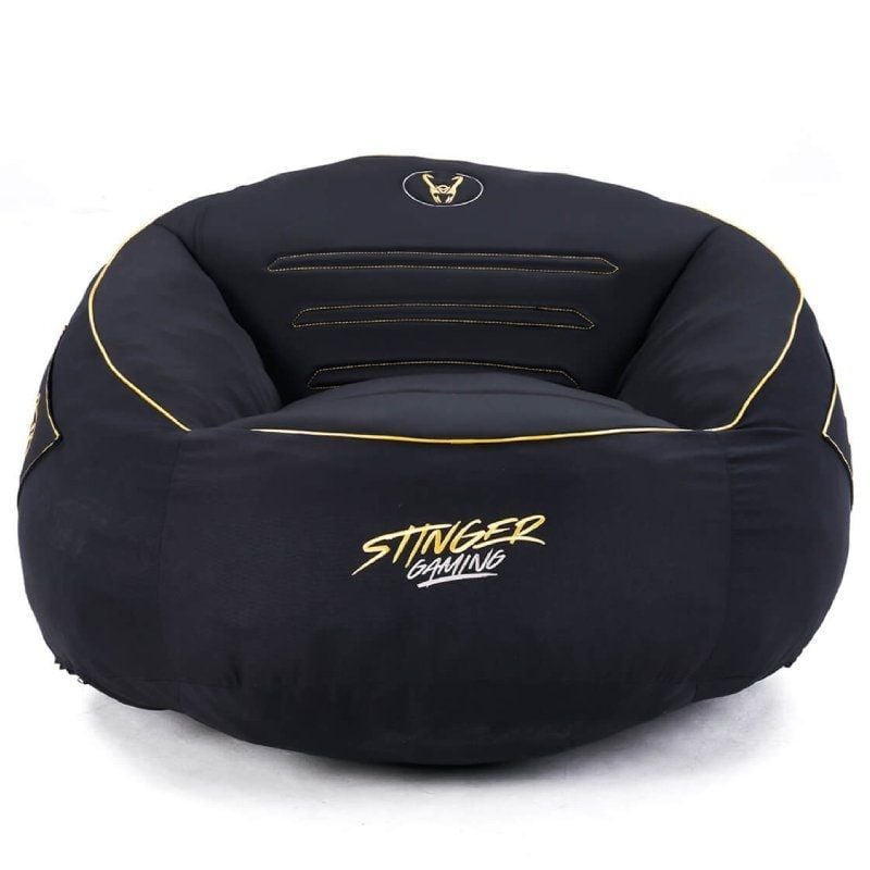 Woxter Stinger Gaming Puffed Puff / com Enchimento / Preto e Dourado