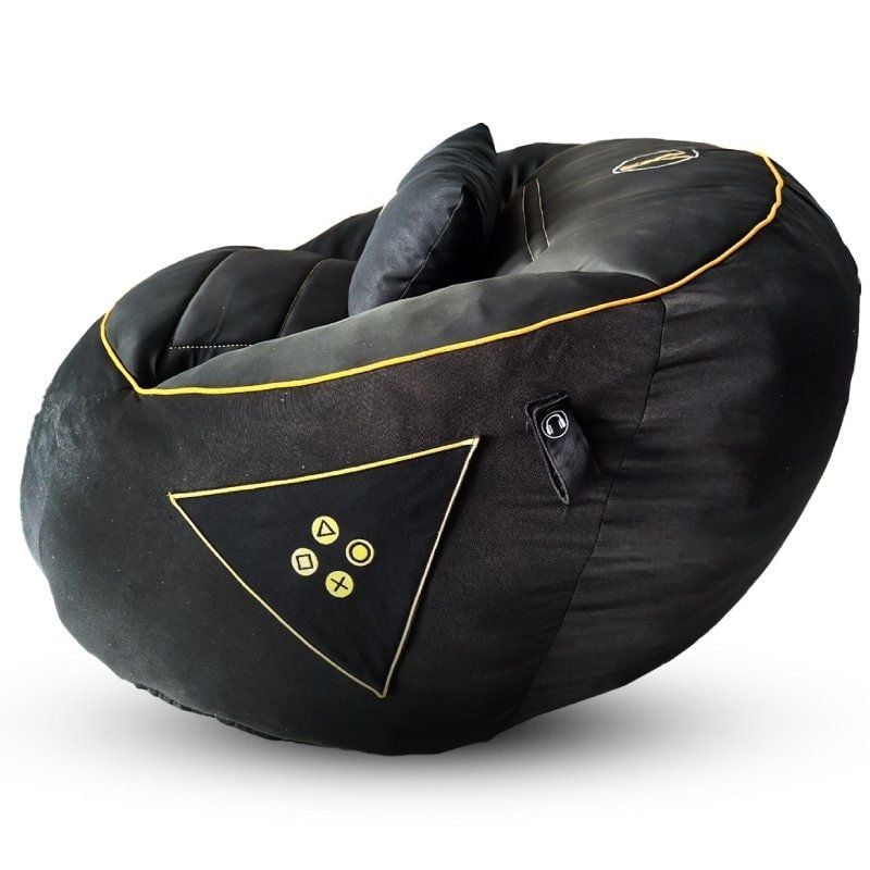 Woxter Stinger Gaming Puffed Puff / com Enchimento / Preto e Dourado