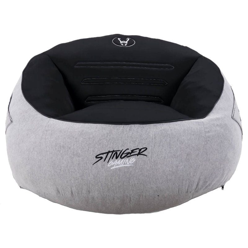 Woxter Stinger Gaming Puffed Puff / com Enchimento / Cinzento e Preto