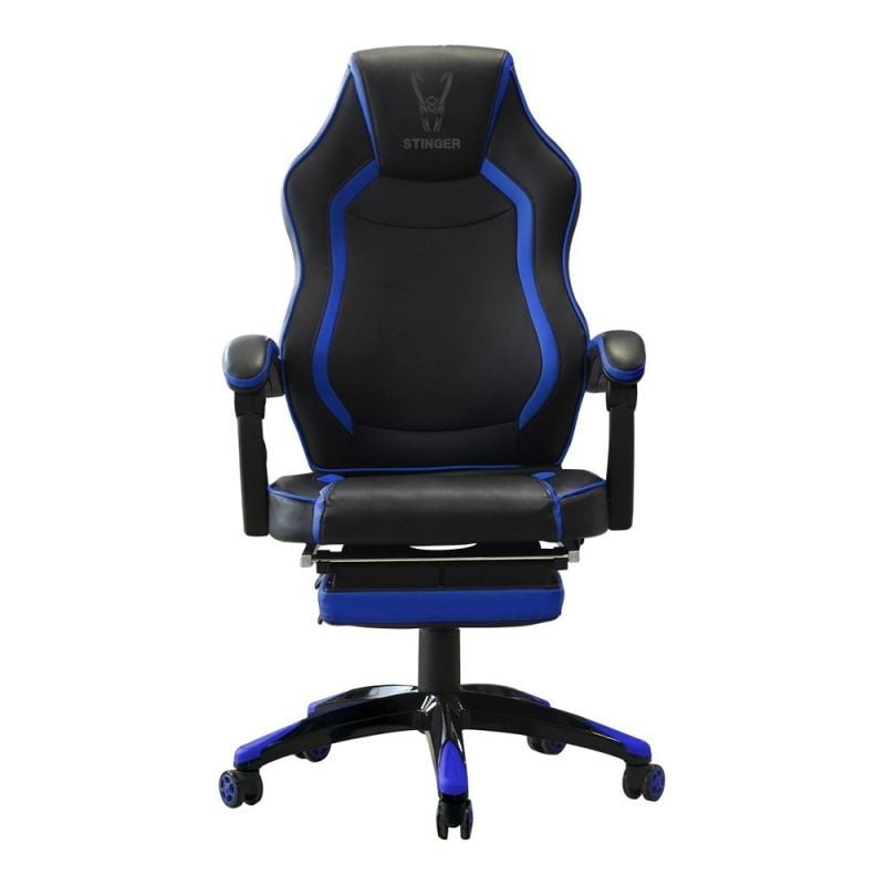 Cadeira para Jogos Woxter Stinger Station RX / Azul e Preto