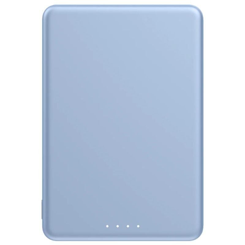 Powerbank de 5000 Mah Xiaomi Super Slim Magnetic Power Bank 5000 / sem Fios / Azul / Inclui Cabo US…