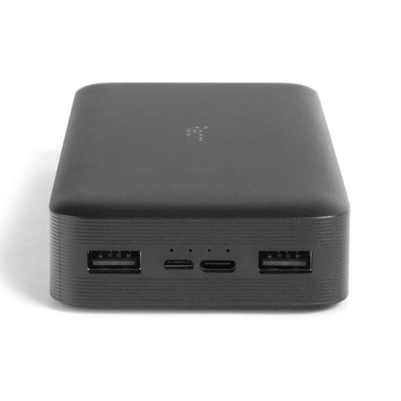 Powerbank 20000mah Xiaomi Redmi Fast Charge / 18W / Preto