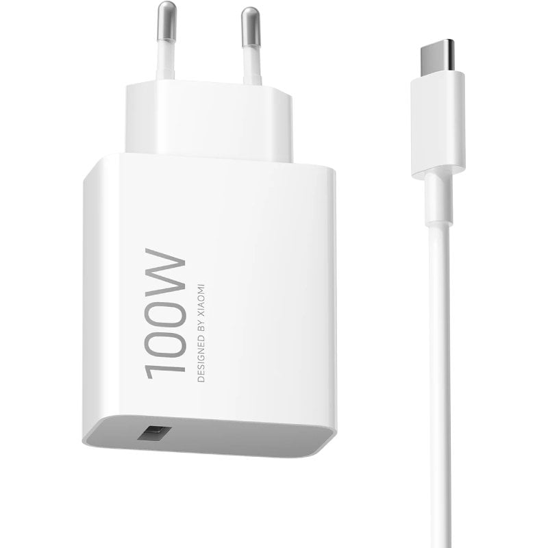 Carregador de Parede Xiaomi 100 W Charging Combo (tipo A) / 1xusb + Cabo USB Tipo C / 100 W