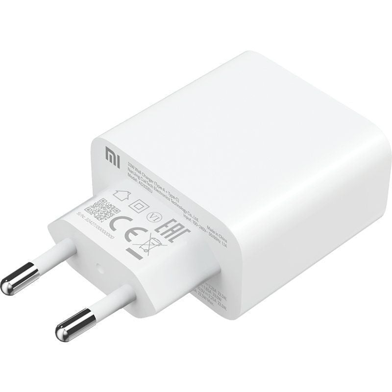 Carregador de Parede Xiaomi Mi 33W / 1xusb Type-c / 1xusb / 33W
