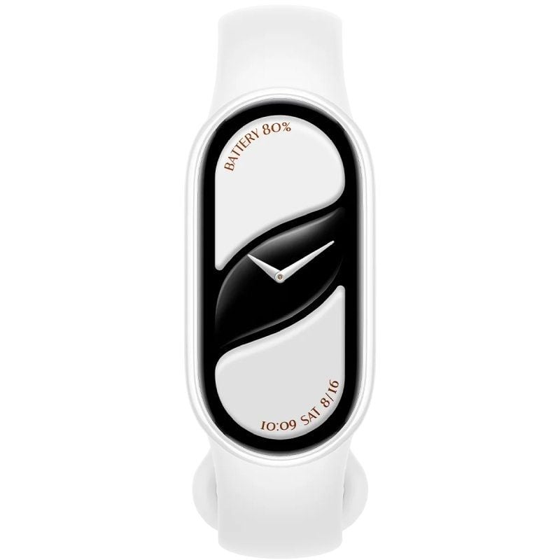 Pulseira Smartband Xiaomi Smart Band 10 Edição Cerâmica / Branco Pérola