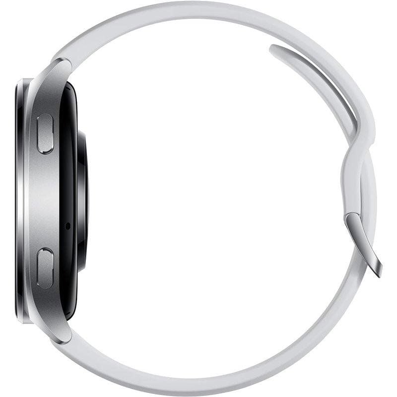 Smartwatch Xiaomi Watch 2 / Notificações / Frequência Cardíaca / GPS / Prata