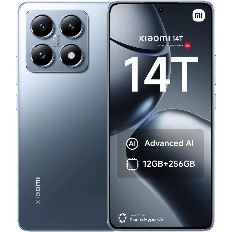 Smartphone Xiaomi 14T 12GB / 256GB / 6.67" / 5G / Azul