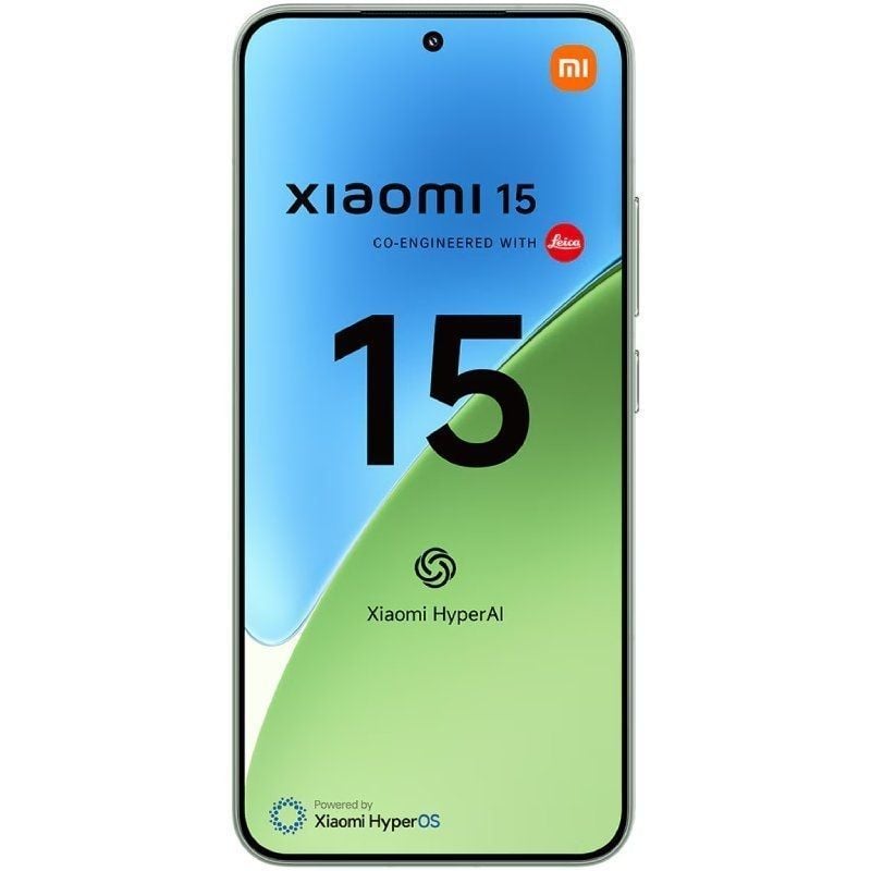 Smartphone Xiaomi 15 com Nfc, 12 GB / 256 Gb, 6,36 Polegadas, 5g, Verde