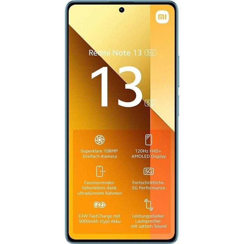Smartphone Xiaomi Redmi Note 13 NFC 8GB / 256GB / 6.67" / 5G / Azul