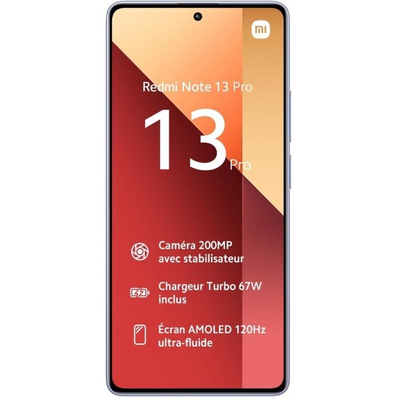 Smartphone Xiaomi Redmi Note 13 Pro NFC 8GB / 256GB / 6.67" / Roxo