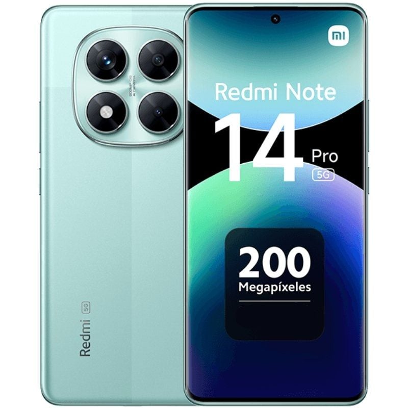 Smartphone Xiaomi Redmi Note 14 Pro 8GB / 256GB / 6.67" / 5G / Verde