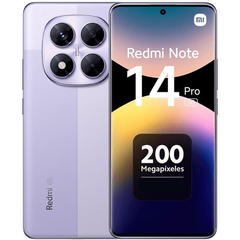 Smartphone Xiaomi Redmi Note 14 Pro 8GB / 256GB / 6.67" / 5G / Roxo