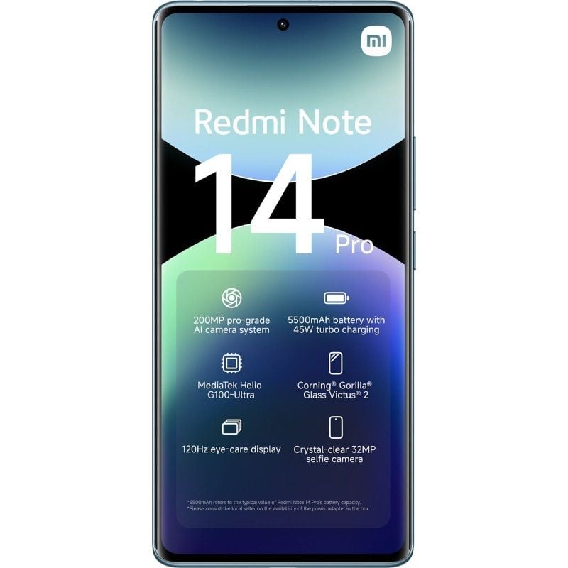 Smartphone Xiaomi Redmi Note 14 Pro 8GB / 256GB / 6.67" / Azul