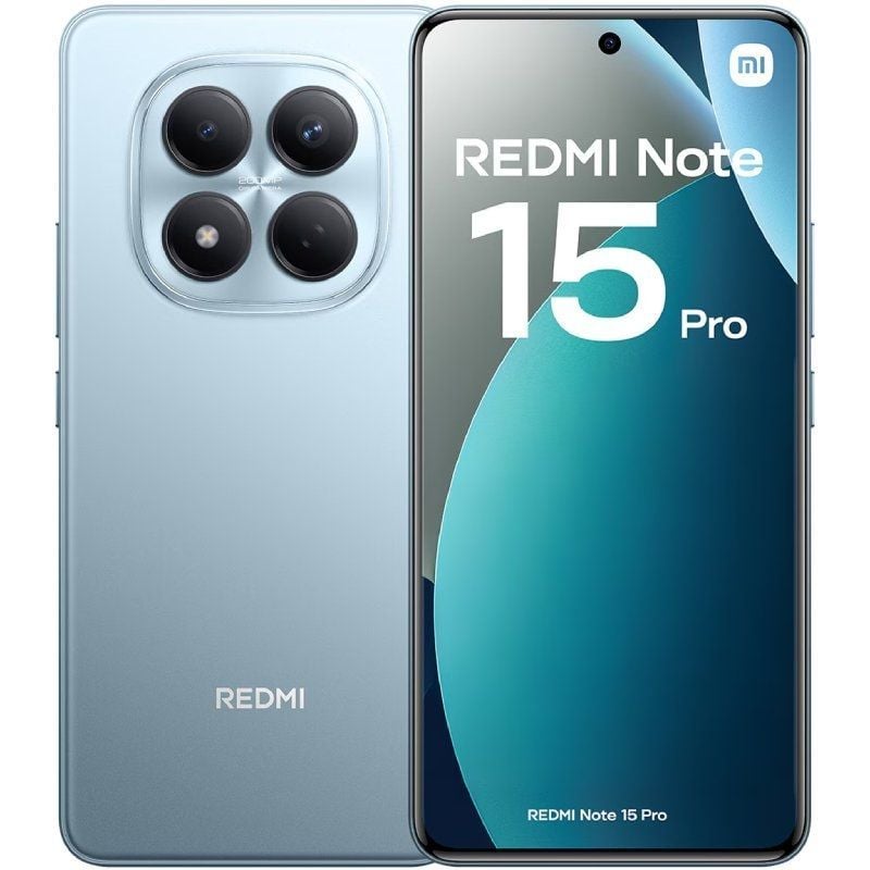 Smartphone Xiaomi Redmi Note 15 Pro 8GB / 256GB / 6.83" / Azul Glaciar