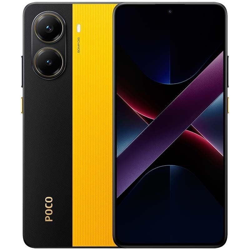 Smartphone Xiaomi POCO X7 Pro 12GB / 512GB / 6.67" / 5G / Amarelo e Preto
